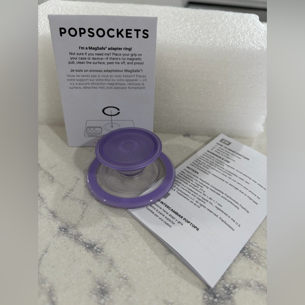 PopSocket Purple Phone Grip